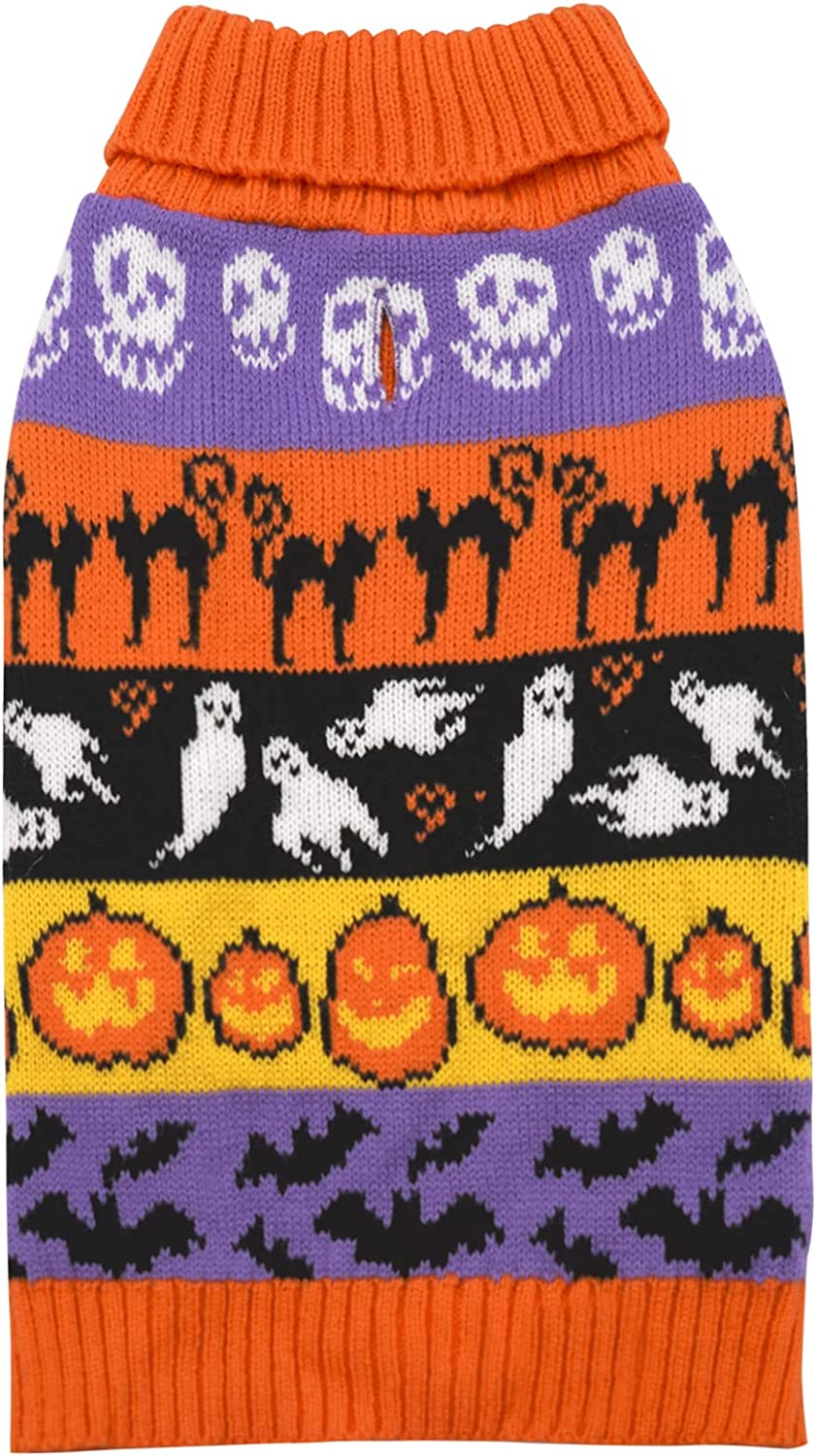 Pumpkin Ghost Dog Sweaters