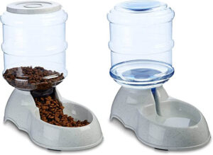 Cat Feeder and Water Dispenser